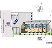 ★手数料０円★前橋市東片貝町　月極駐車場（LP）